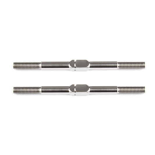 AE1405 - Associated Electrics FT Titanium Turnbuckles, 48mm / 1.875&quot;, silver