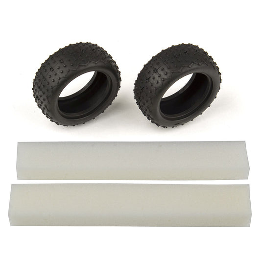 AE21550 - Team Associated Wide Mini Pin Tires, with inserts