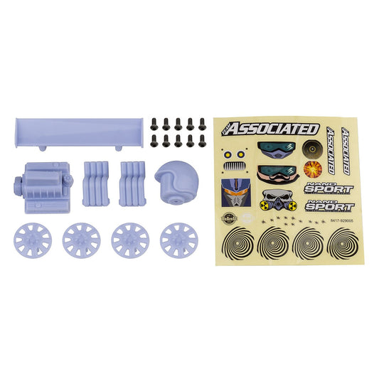 AE21617 - Team Associated NanoSport Race Pack, white