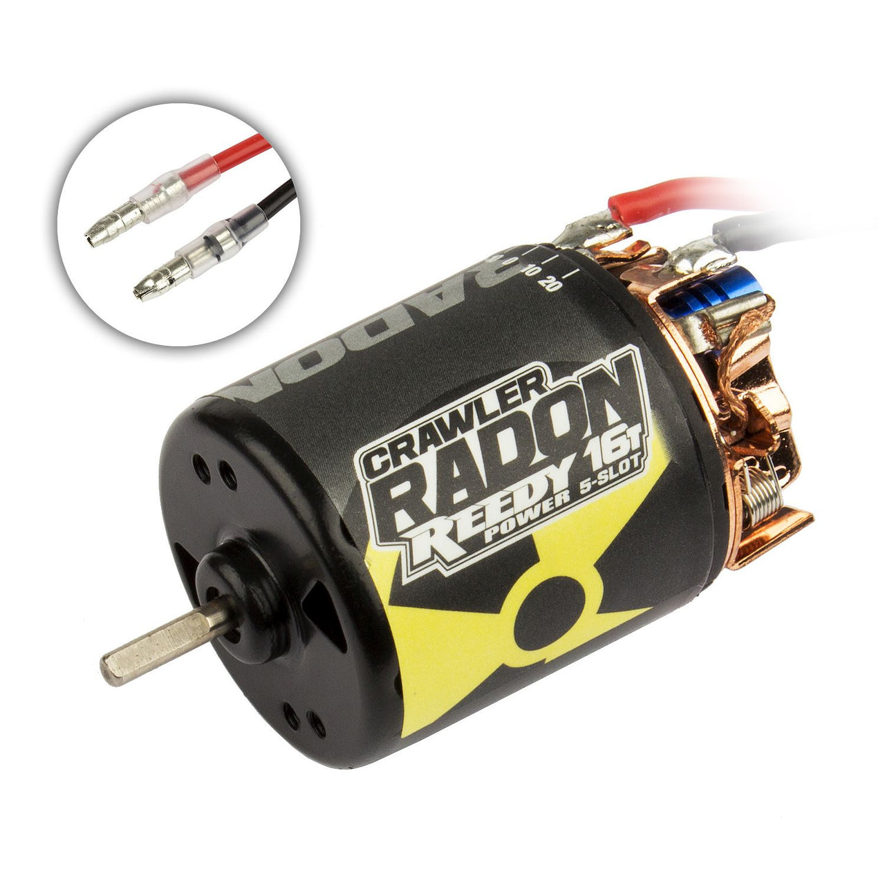 AE27424 - Reedy Power Radon 2 Crawler 16T 5-Slot 1850kV Brushed Motor