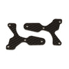 AE81532 - Associated Electrics FT RC8B4 front lower suspension arm inserts, carbon fiber, 2.0 mm