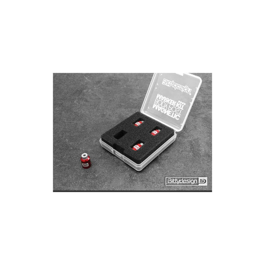 BDBPMK10-R - Bittydesign Magnetic Body Post Marker Kit - Red