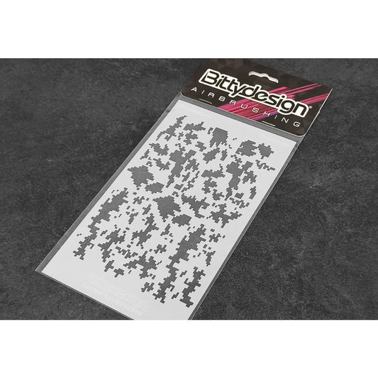 BDSTC-017 - Bittydesign Vinyl Stencil - Camo Digi