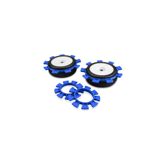 JCO2212-1 - JConcepts Satellite Tire Rubber Bands - Blue