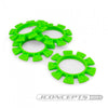 JCO2212-5 - JConcepts Satellite Tire Rubber Bands - Green