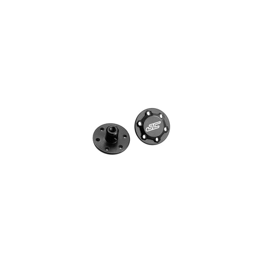 JCO2311-2 - JConcepts RC10 Finnisher wing buttons - Black - 2pc.