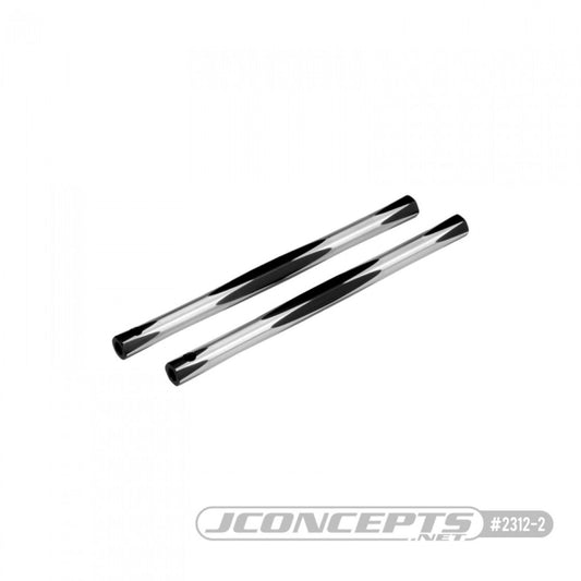 JCO2312-2 - JConcepts RC10 diamond nose brace tubes - Black