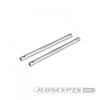 JCO2312-3 - JConcepts RC10 diamond nose brace tubes - Silver