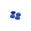 JCO2451-1 - JConcepts Fin, 1/8th Serrated Light-Weight Wheel Nut (Fine Thread) - Closed End - Blue