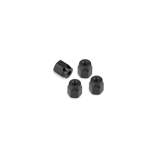 JCO2480-2 - JConcepts Traxxas Slash 4x4, F&R Short Shock Mount Standoff - Black