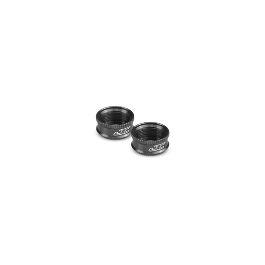 JCO2492-2 - JConcepts Fin, VCS Shock Bottom Cap - Black