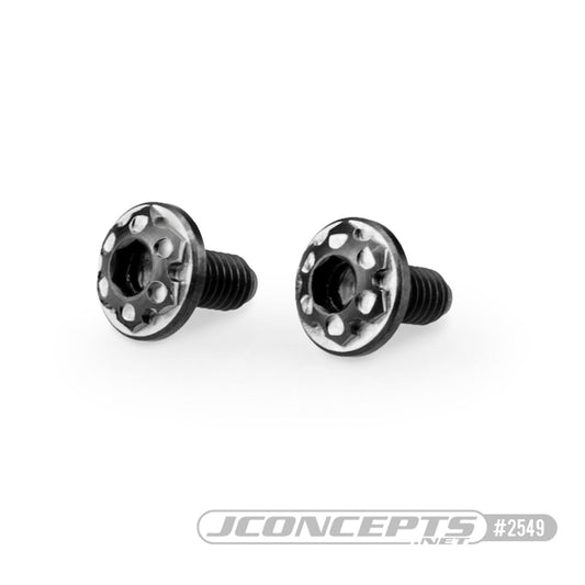 JCO2549 - JConcepts Titanium, Finnisher 3x6mm Motor Screws