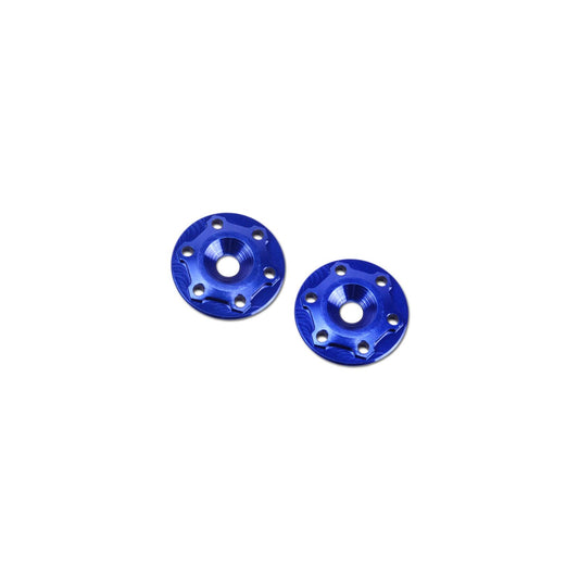 JCO2579-1 - JConcepts B6.2 | B6.3 Finnisher Aluminum Wing Buttons - Blue