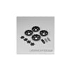 JCO2668-3 - JConcepts Tracker Wheel Discs | Fits Dragon Wheels - White