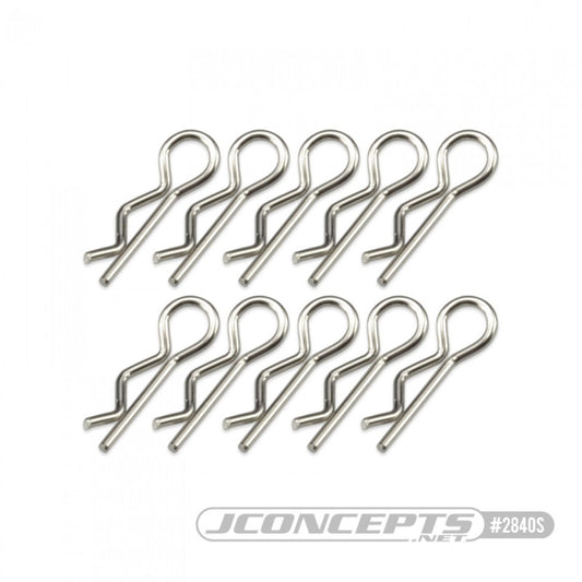 JCO2840S - JConcepts Compact Angled Body Clips - Silver