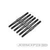 JCO2848B - JConcepts TLR 22 5.0 3.5mm Fin Turnbuckle Kit - Stealth Black