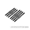 JCO2849B - JConcepts TLR 22X-4 3.5mm Fin Turnbuckle Kit - Stealth Black