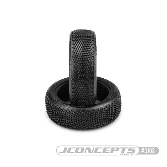 JCO3108-010 - JConcepts Fuzz Bite LP 4wd Front - Pink / Medium Soft Compound - 2pc.