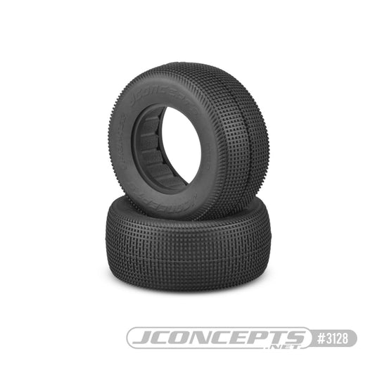 JCO3128-01 - JConcepts Sprinter - SCT - Short Course Tires - Blue / Soft Compound - 2pc.