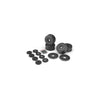 JCO3395B - JConcepts Cheetah 83mm Speed-Run Wheel - Black - 4pc.